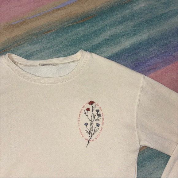 Taylor Swift Loving Him Was Red Crewneck women’s size L Official Merch - Picture 5 of 14